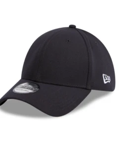 Promo 🤩 New Era 39Thirty BLANK ⚾ Baseball Cap Navy Blue ⌛