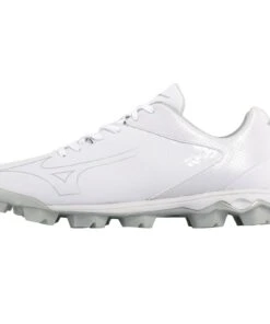 New 😀 Mizuno Wave Finch Select Nine LADIES Moulded Cleats - White ✔️