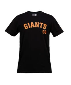 Coupon ⭐ New Era San Francisco Giants Lockup '58 T-Shirt - Official Team Colours L ✨