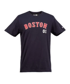 Wholesale 👍 New Era Boston Red Sox Lockup '01 T-Shirt - Official Team Colours XL 😀