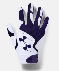 Best Pirce 💯 Under Armour Radar Women's Batting Gloves Purple Medium ✔️