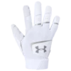 Outlet 🤩 Under Armour Clean Up ADULT Batting Gloves White Large ⌛