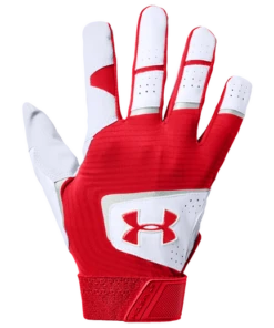 Cheap โ Under Armour Clean Up ADULT Batting Gloves Red 2XL โจ