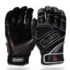 Flash Sale ⭐ Franklin Powerstrap Chrome Batting Gloves - Black 2XL ✨