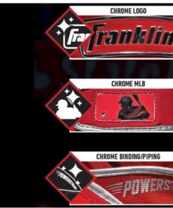 Flash Sale ⭐ Franklin Powerstrap Chrome Batting Gloves - Black 2XL ✨ -Deals Bat Boosters Store 20490 2