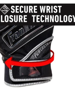 Buy 🔥 Franklin Powerstrap Chrome Batting Gloves - White Large 🧨 -Deals Bat Boosters Store 20491 4