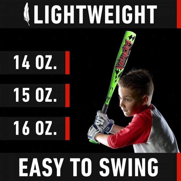 Best deal ๐ฅ Franklin Venom 1000 Green Tee Ball Bat (-10) 25 inch / 15 oz ๐ 3 Best deal ๐ฅ Franklin Venom 1000 Green Tee Ball Bat (-10) 25 inch / 15 oz ๐ - Image 3