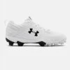 Wholesale 🎉 Under Armour Leadoff RM Moulded Cleats White 💯