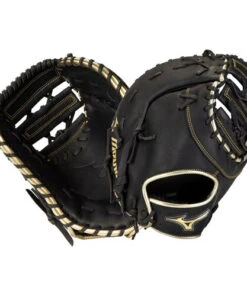 Best deal 🌟 Mizuno GXF50PSE8 MVP Prime First Base Glove Black/Gold 🌟