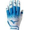 Best reviews of ❤️ Mizuno Ladies Finch Batting Gloves w Grip & Padding for ⚾ Baseball Softball - Royal Blue Large 👏