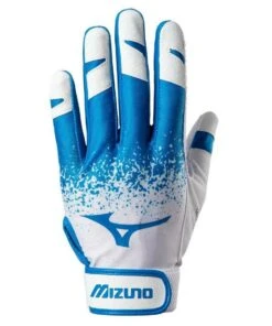 Best reviews of ❤️ Mizuno Ladies Finch Batting Gloves w Grip & Padding for ⚾ Baseball Softball - Royal Blue Large 👏