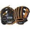 Outlet 💯 Franklin RTP Performance Tee Ball Glove Black/Brown 9.5 inch ⭐