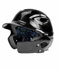 Brand new ⭐ All-Star S7 OSFA BH3000-JL Batting Helmet w Jawline Jaw Guard Red ⌛