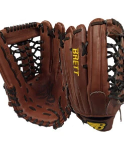 Hot Sale ❤️ Brett Spirit Pro KIP Leather Outfield Glove 12.5 inch ⌛
