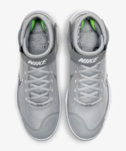 Cheapest 👏 NIKE Alpha Huarache Elite 3 MID Metal Cleats Grey ❤️ -Deals Bat Boosters Store CK0745 002 3