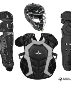 Best deal 🌟 All Star CKCCPRO4 Classic Pro Adult Catchers Kit - NOCSAE Approved Black ⌛