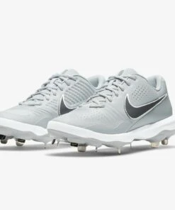 Wholesale ⌛ NIKE Alpha Huarache Varsity 3 Low Metal Cleats Grey 🧨 -Deals Bat Boosters Store CT0829 001 2