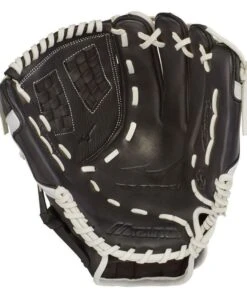 Discount ✔️ Mizuno MVP PRIME SE ✔️ Softball Glove 12.5 inch Black/Silver Left Hand Throw 🧨 -Deals Bat Boosters Store GMVP1250SEF7 312643 LHT 2