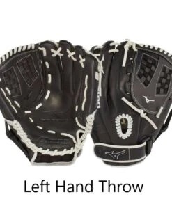 Discount โ๏ธ Mizuno MVP PRIME SE โ๏ธ Softball Glove 12.5 inch Black/Silver Left Hand Throw ๐งจ