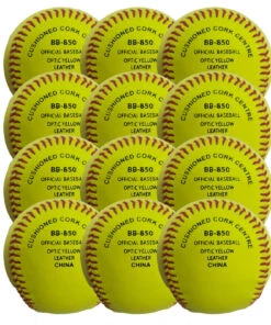 Top 10 🎁 GTX BB-850-Y HI VIS Major League 9 inch ⚾ Baseball - Dozen 😉