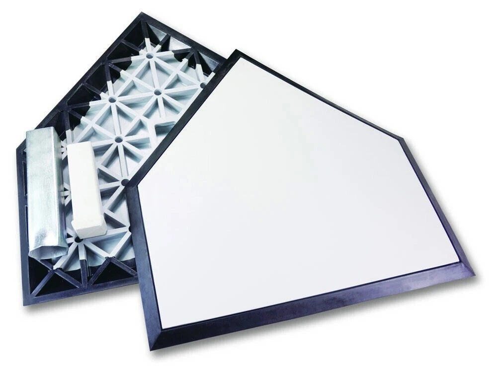 Brand new ⭐ Home Plate w Ground Anchor - Safety Underside 🤩 1 Brand new ⭐ Home Plate w Ground Anchor - Safety Underside 🤩