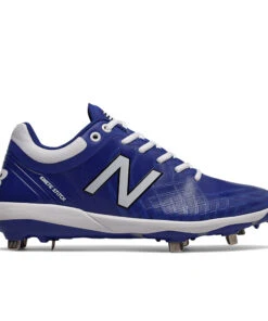 Best deal ❤️ New Balance L4040v5 Metal Low Cleats - Blue ⭐