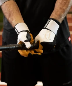 Brand new 😉 Marucci Blacksmith Batting Gloves - Full Wrap Wrist Strap XL 🛒 -Deals Bat Boosters Store MBGBKSMFW 3