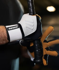 Brand new 😉 Marucci Blacksmith Batting Gloves - Full Wrap Wrist Strap XL 🛒 -Deals Bat Boosters Store MBGBKSMFW 4