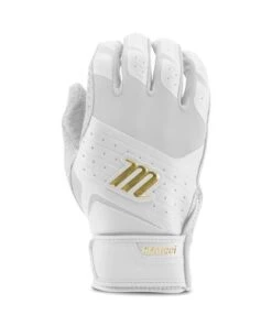 Best deal ✔️ Marucci Pittards Reserve Batting Gloves - White M 🎁