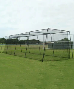 Cheap 😀 Batting Tunnel Fully Enclosed Net/Frame COMBO - 70 foot ✨