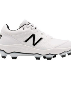 Deals 🌟 New Balance PL3000v5 2E Fit Moulded ⚾ Baseball ❤️ Softball Cleats - White ⌛