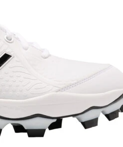 Deals 🌟 New Balance PL3000v5 2E Fit Moulded ⚾ Baseball ❤️ Softball Cleats - White ⌛ -Deals Bat Boosters Store PL3000W5 3