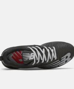 Brand new 👍 New Balance PL4040V6 Moulded Cleats Black/White 😉 -Deals Bat Boosters Store PL4040K6 2