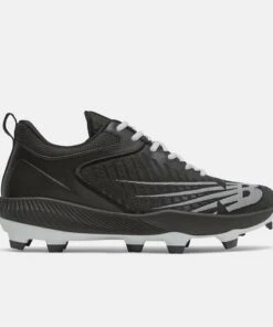 Brand new ๐ New Balance PL4040V6 Moulded Cleats Black/White ๐