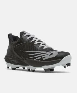 Brand new 👍 New Balance PL4040V6 Moulded Cleats Black/White 😉 -Deals Bat Boosters Store PL4040K6 3
