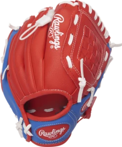 Cheapest ⌛ Rawlings Players Series Youth Glove and Ball Set 9 inch - Red/Blue 🎁 -Deals Bat Boosters Store PL91SR 1