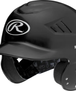 Hot Sale 🛒 Rawlings COOL-FLO Batting Helmet Black ⌛