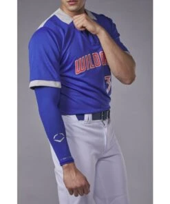 Budget 🧨 EvoShield Adult Solid Arm Sleeve Navy Blue ⭐ -Deals Bat Boosters Store WB6001201 5