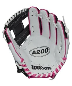 Flash Sale 🛒 Wilson A200 T-Ball Glove 10 inch - Pink 🌟 -Deals Bat Boosters Store WBW10020410 2