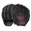 Flash Sale ❤️ Wilson A200 T-Ball Glove 10 inch - Black/Red 🥰