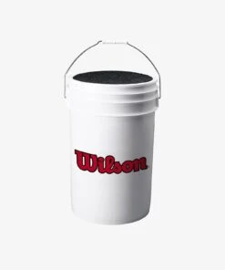 Best deal 💯 Wilson Ball Bucket with Cushioned Seat Lid 🤩