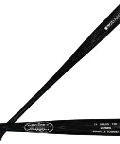 New 🤩 Louisville Slugger 3X Genuine Ash Bat - Black 33 inch ✔️