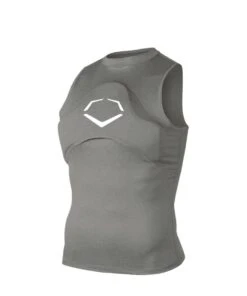 Promo ✨ EvoShield Adult and Youth Chest Guard Sleeveless ⭐ Shirt with Custom Moulding Protection Youth M ⭐
